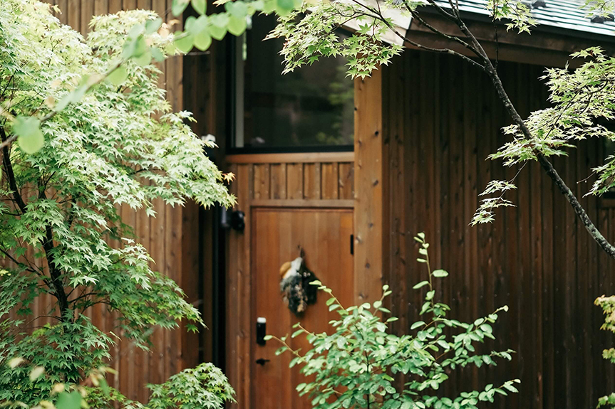 External image of the guest room building